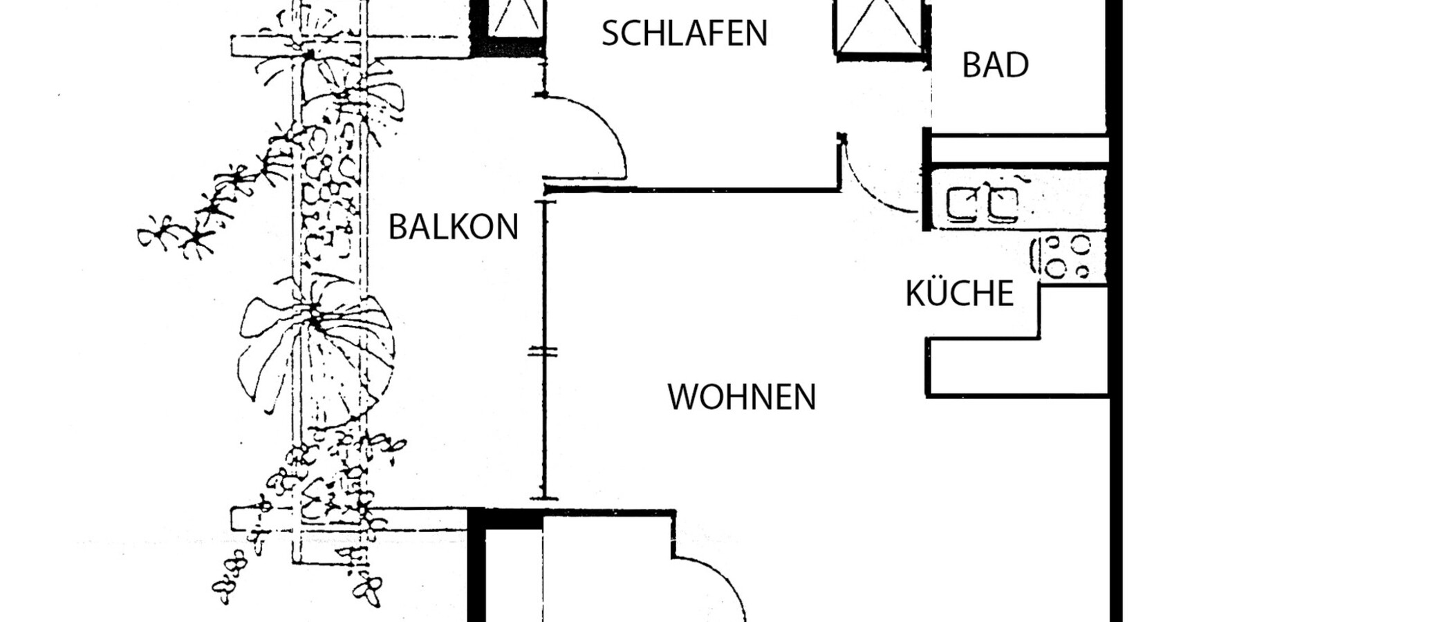 appartement München Schwabing-West (rund um den Bonner Platz) 01 plan d'étage 8590