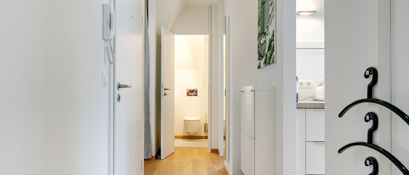 appartement München Neuhausen 01 entrée/couloir 8591