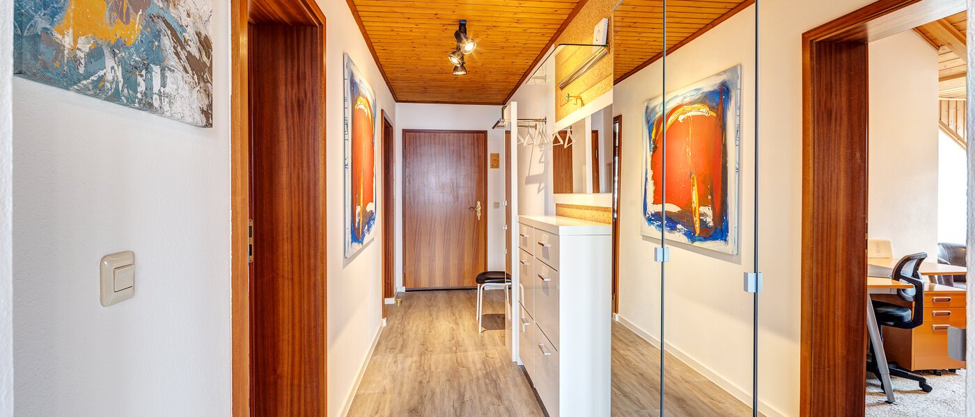 appartement sous les toits München Berg am Laim 01 entrée/couloir 8602