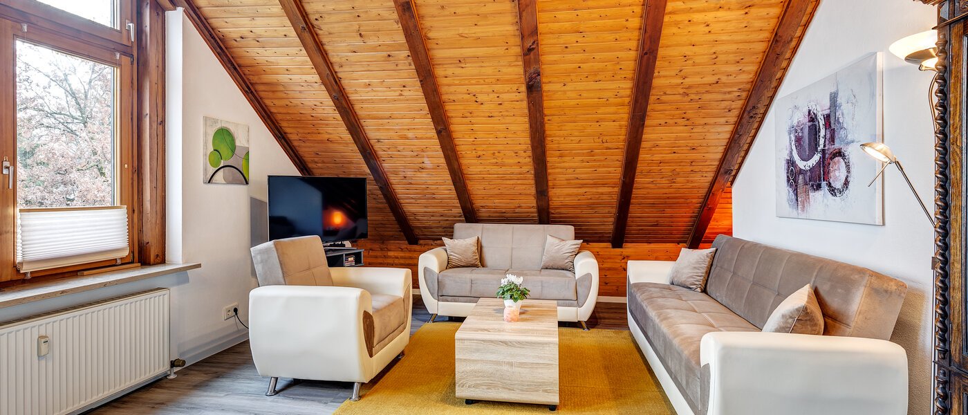 appartement sous les toits München Berg am Laim 02 pièce à vivre 8602