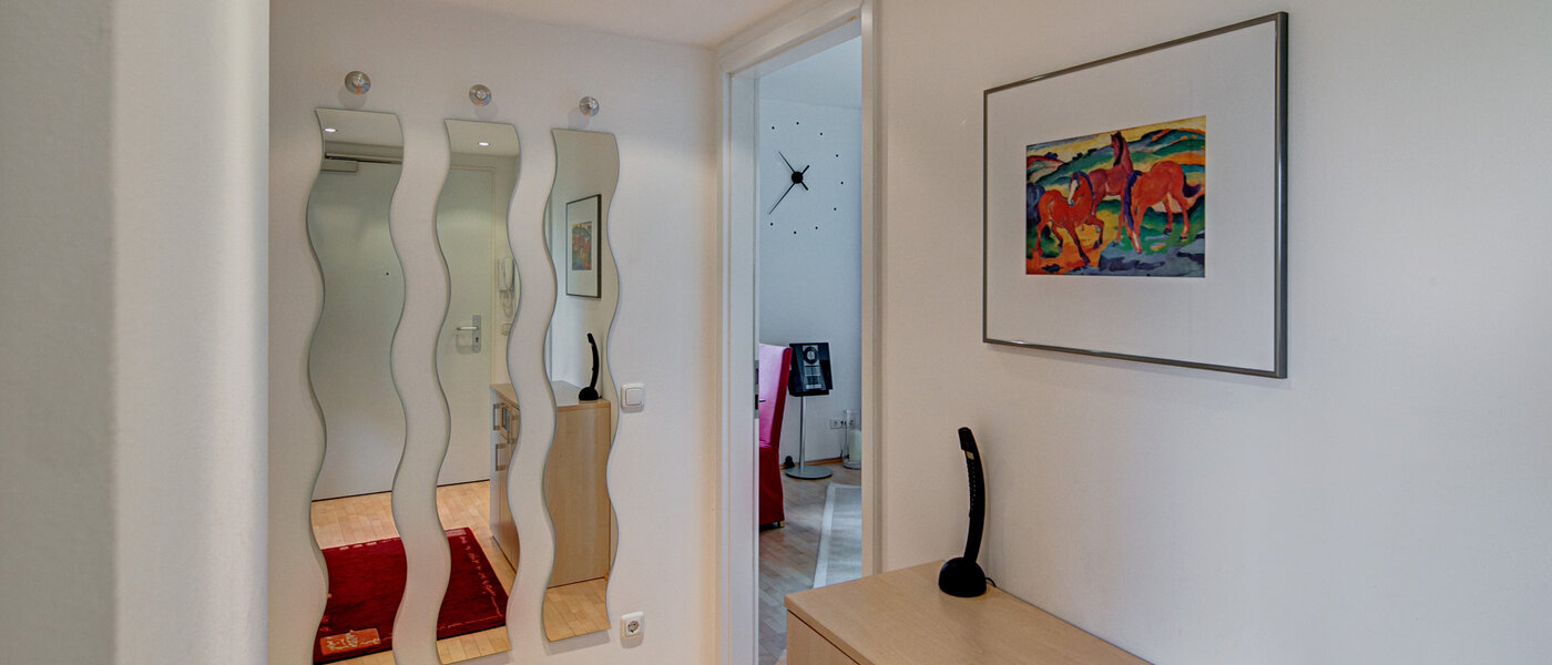 appartement avec mezzanine München Moosach 04 entrée/couloir 8607