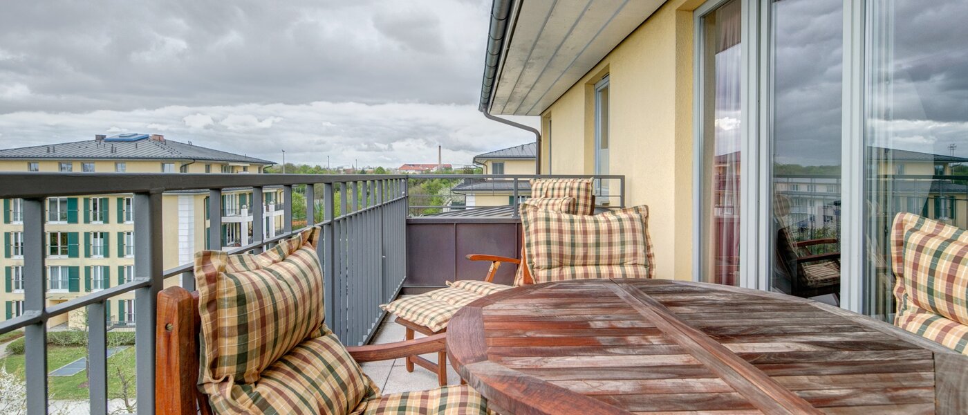appartement avec mezzanine München Moosach 03 terrasse 8607