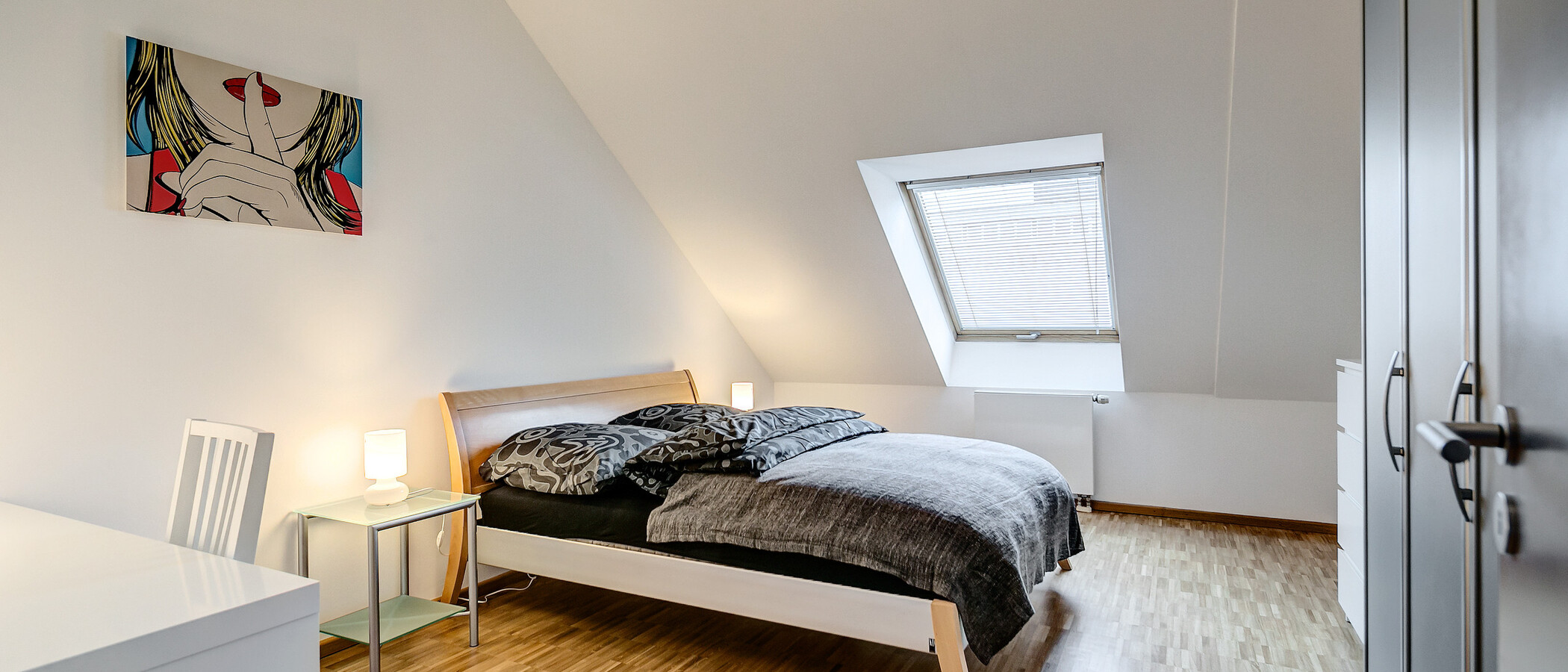 appartement München Maxvorstadt - Museumsviertel 01 3ème ch. à coucher 862