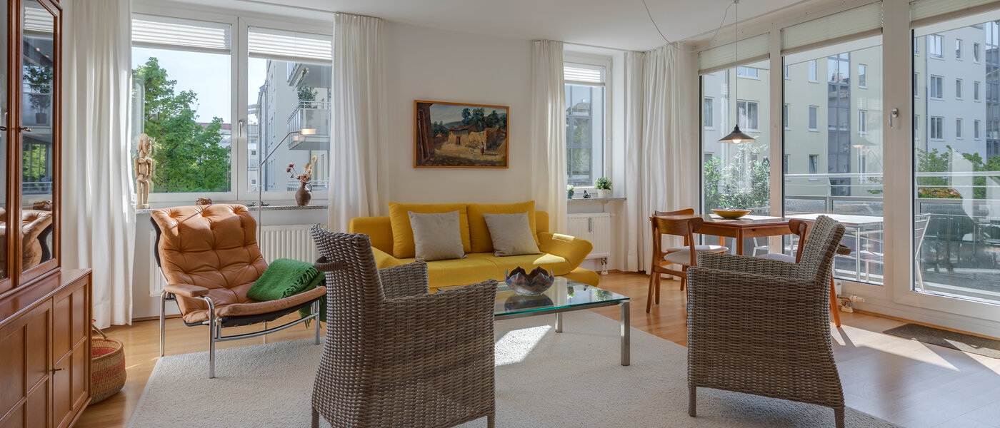 appartement München Maxvorstadt - Universitätsviertel 01 pièce à vivre 8629