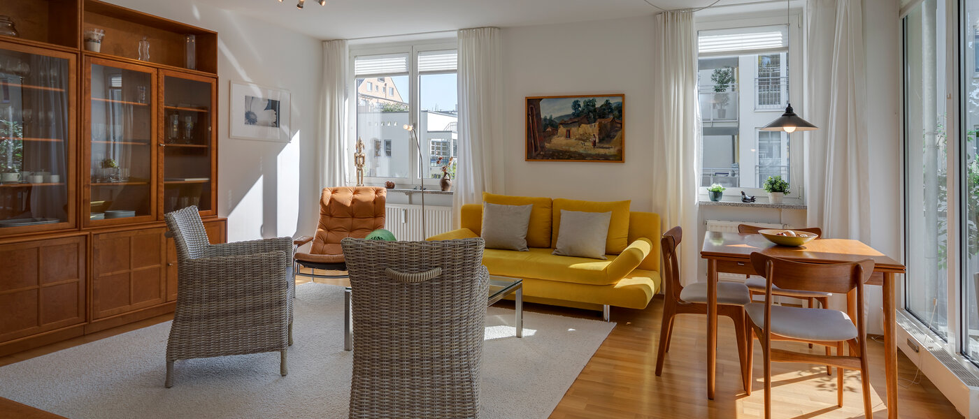 appartement München Maxvorstadt - Universitätsviertel 02 pièce à vivre 8629