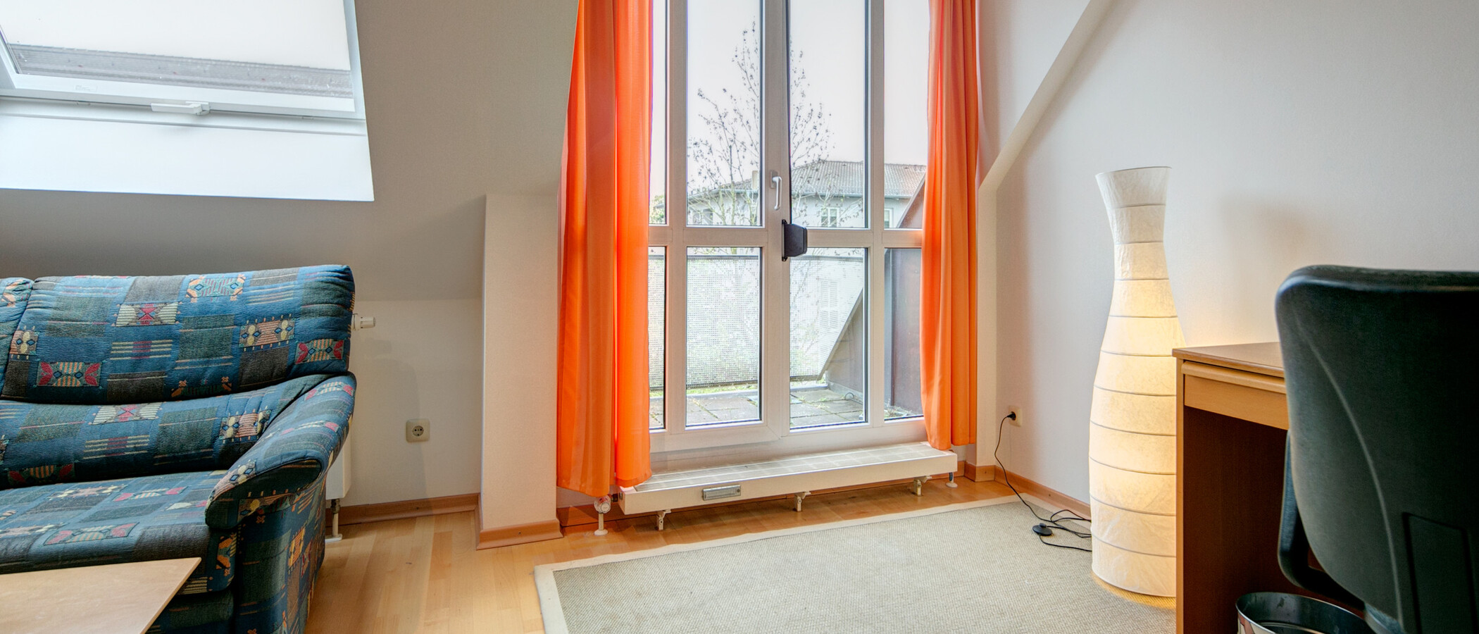 appartement sous les toits München Moosach 02 balcon 8631