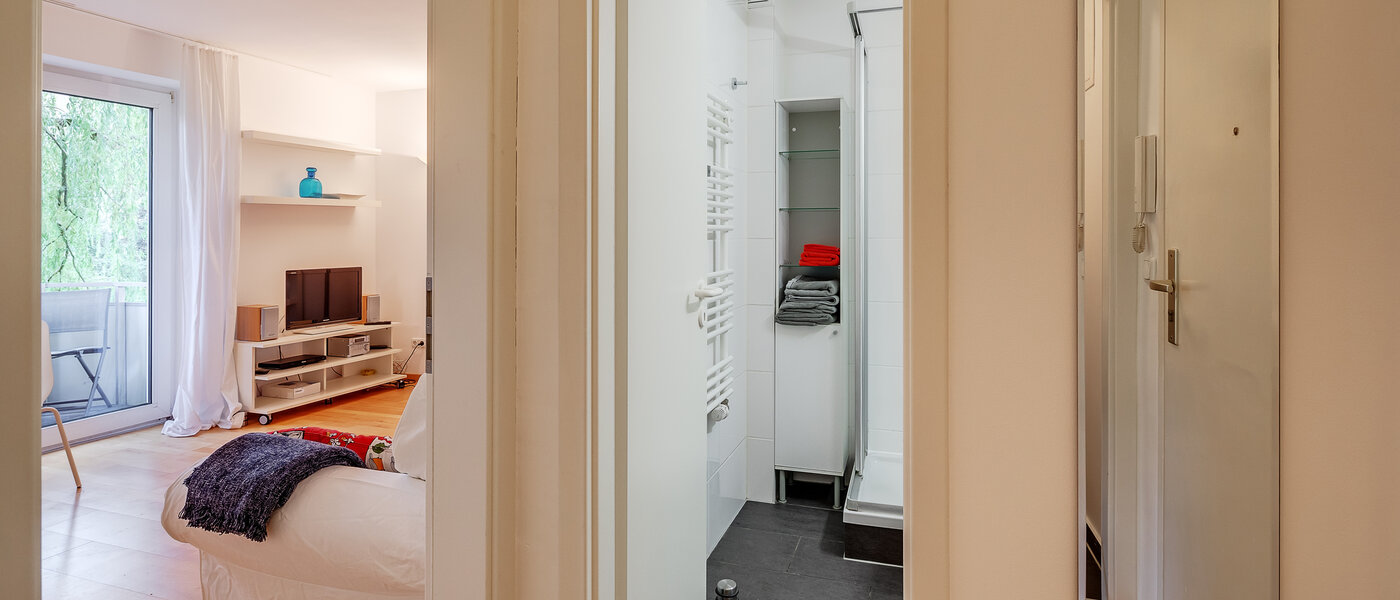 appartement München Parkstadt Bogenhausen 01 entrée/couloir 8635