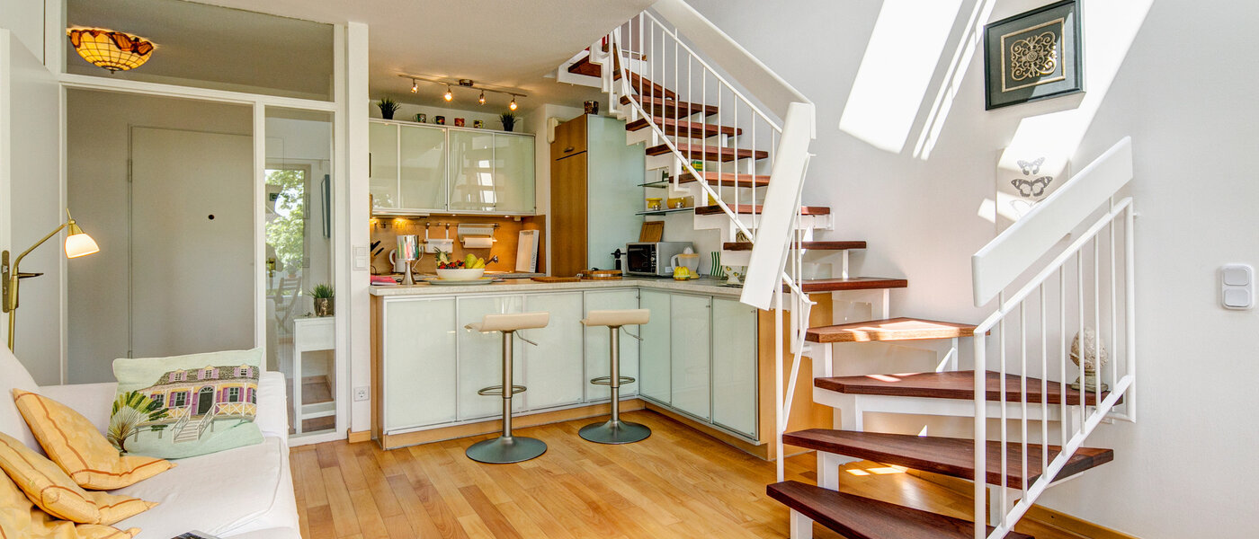 appartement style maisonnette München Nymphenburg 05 cuisine 8639