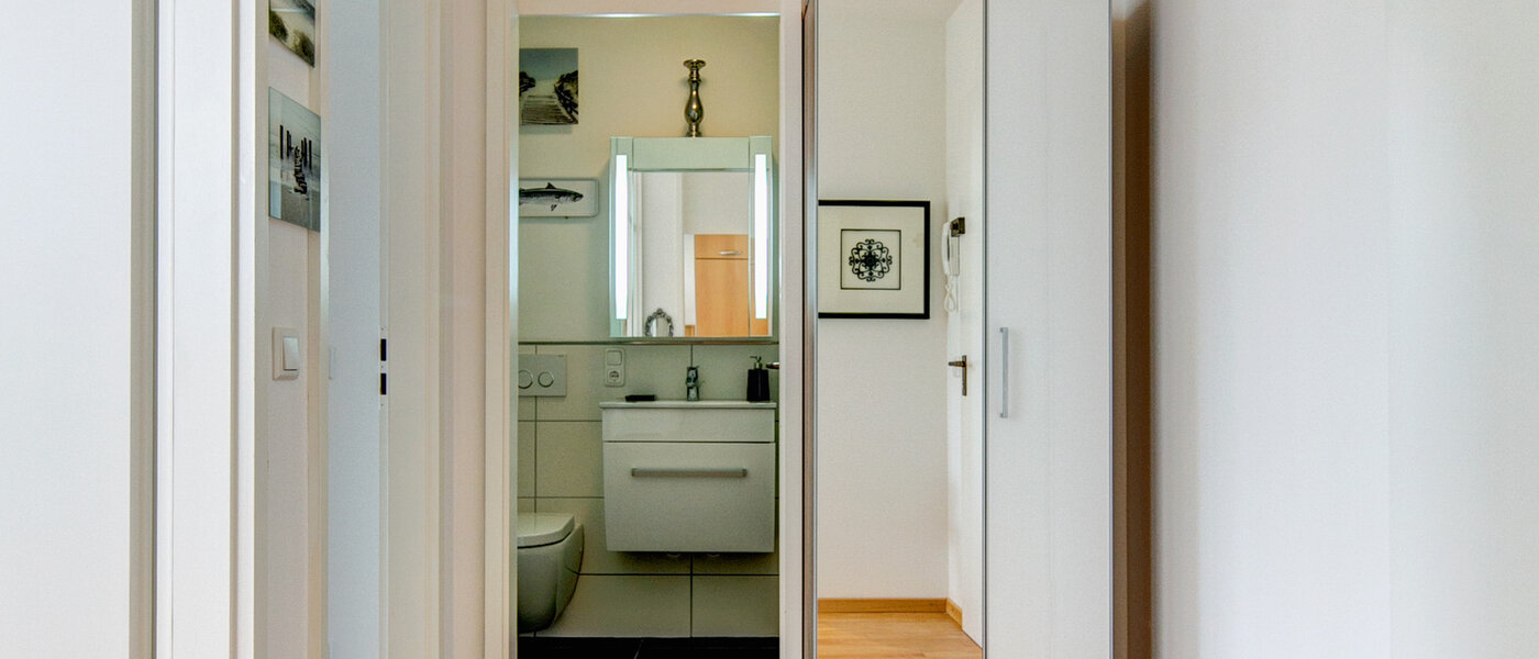 appartement style maisonnette München Nymphenburg 01 entrée/couloir 8639