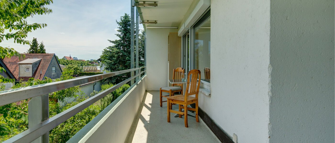 appartement München Am Hart 02 balcon 8704