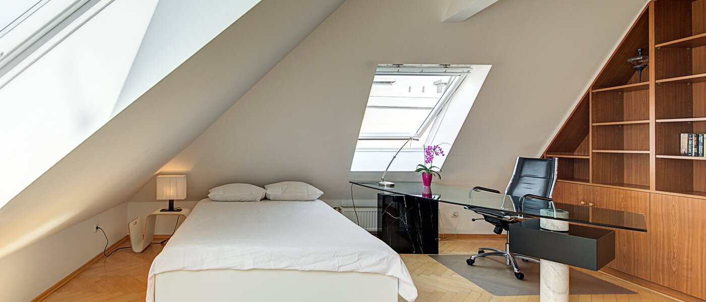 appartement style maisonnette München Neuhausen 01 2ème ch. à coucher 8765