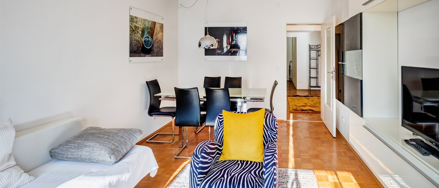 appartement München Maxvorstadt 03 salle de séjour 8779