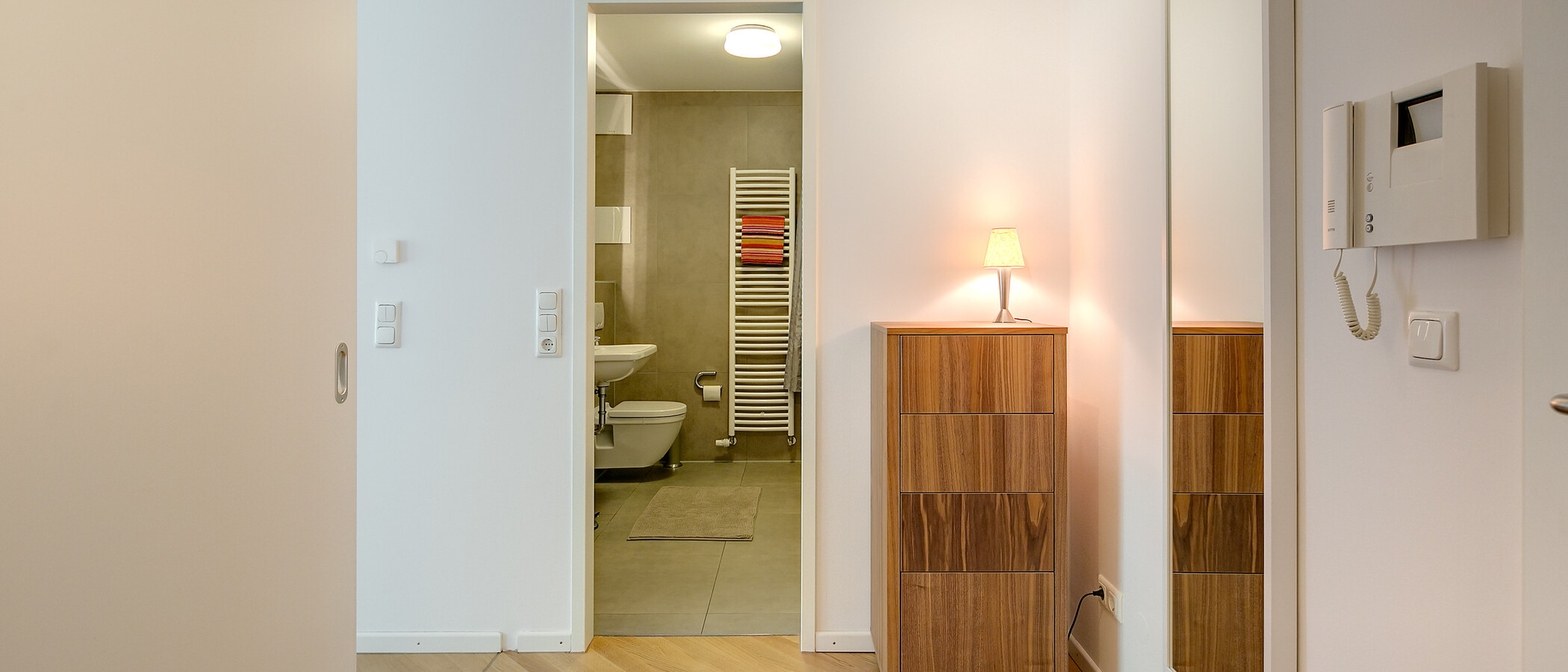 appartement München Schwanthalerhöhe 01 entrée/couloir 8783