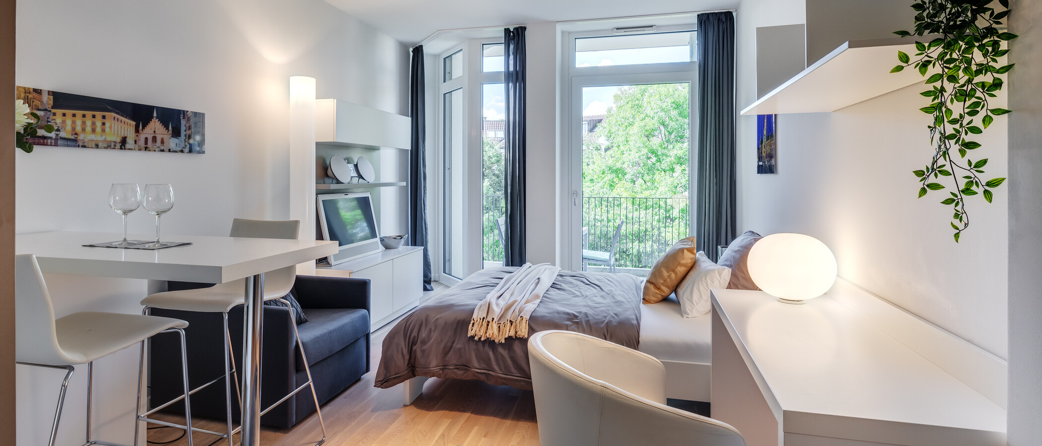 appartement München Bogenhausen 01 pièce à vivre 8796