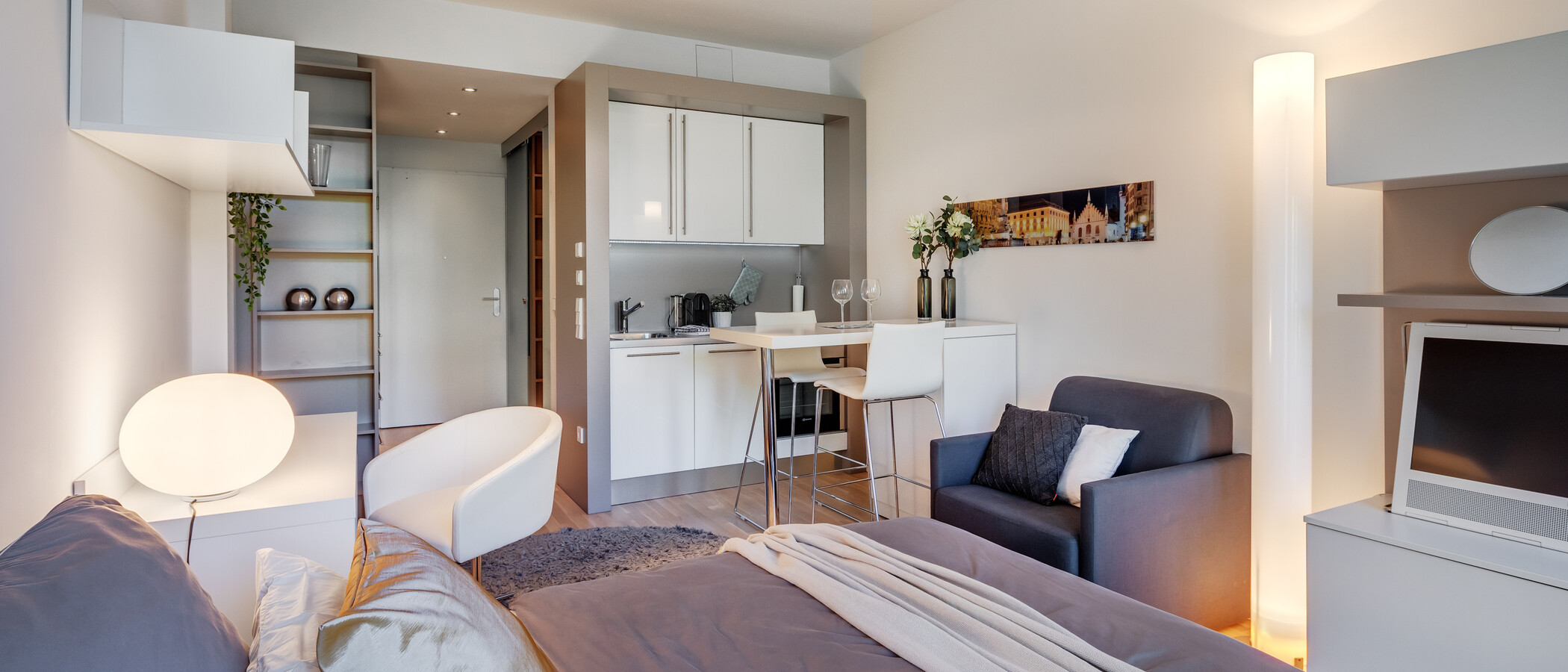 appartement München Bogenhausen 03 pièce à vivre 8796