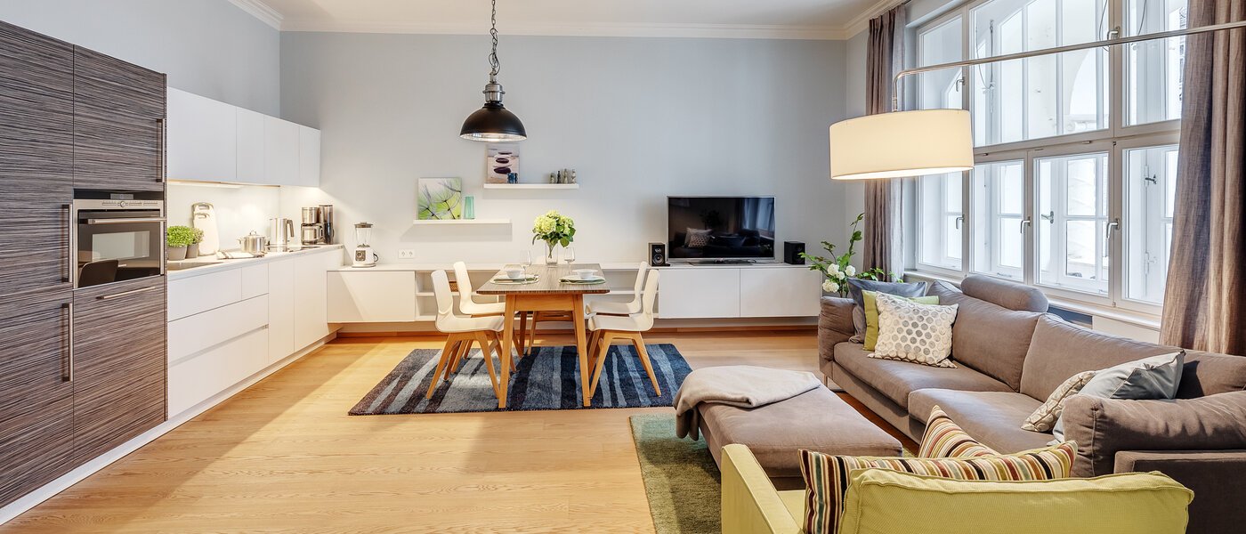 appartement München Schwabing 02 pièce à vivre 8837