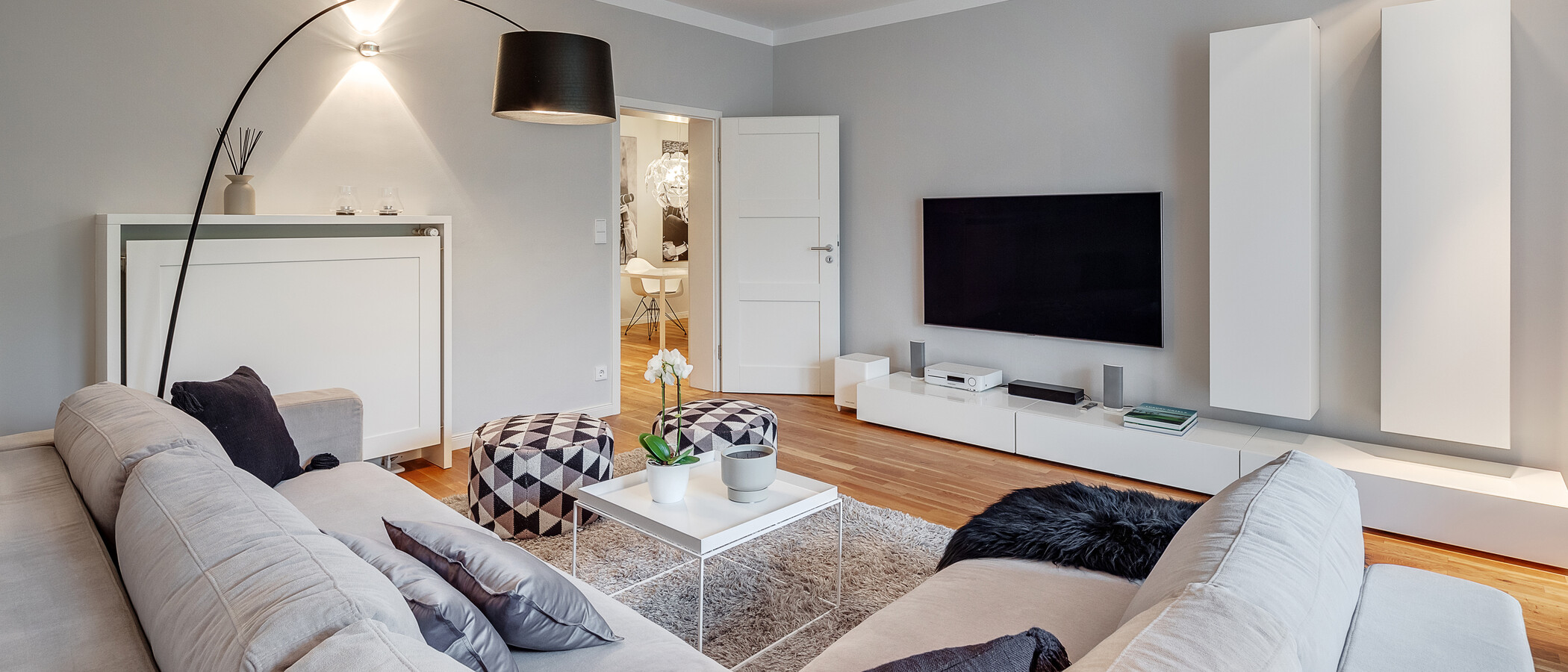 appartement München Schwabing-West (rund um den Hohenzollernplatz) 05 pièce à vivre 8850