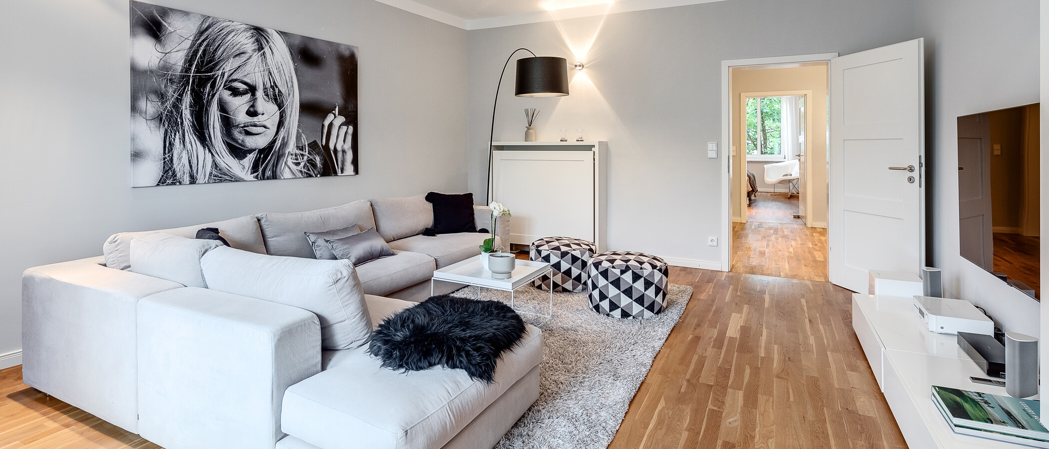 appartement München Schwabing-West (rund um den Hohenzollernplatz) 06 pièce à vivre 8850