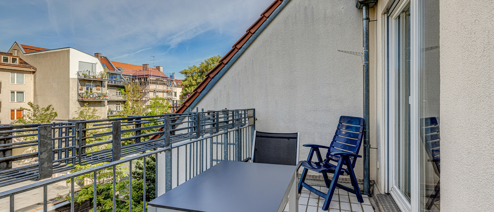 appartement München Maxvorstadt - Rund um den Josephsplatz 01 balcon 8863