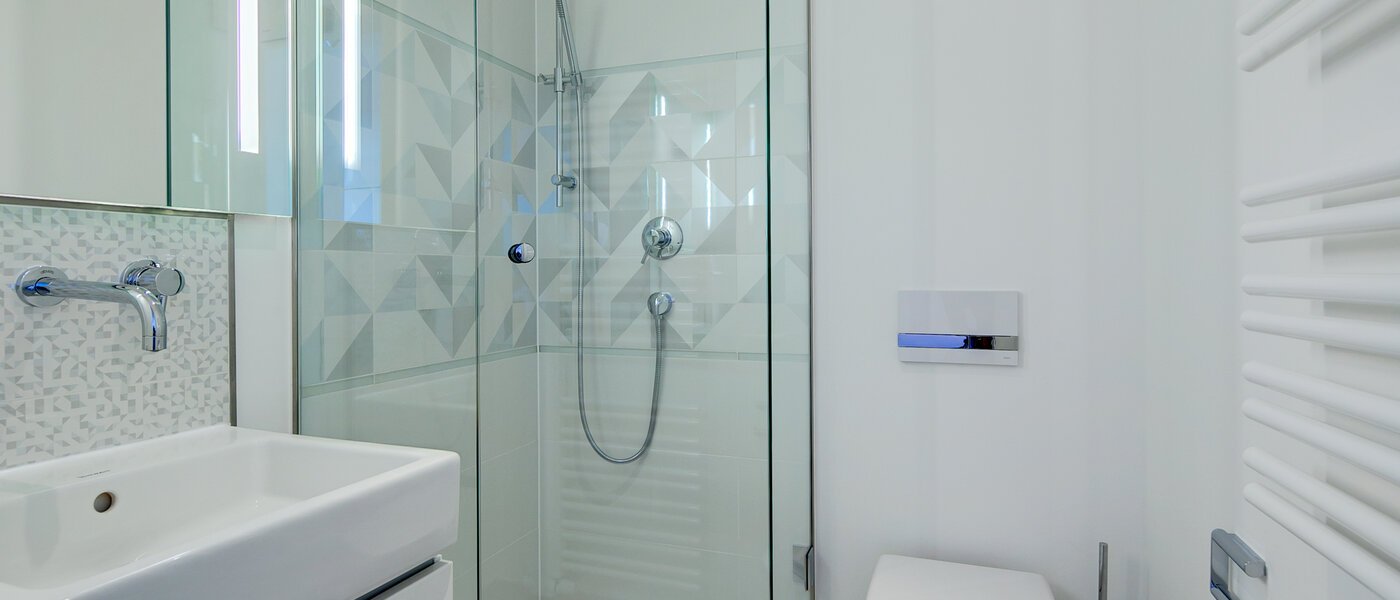 studio München Schwabing (rechts der Leopoldstraße) 01 salle de bain 8867