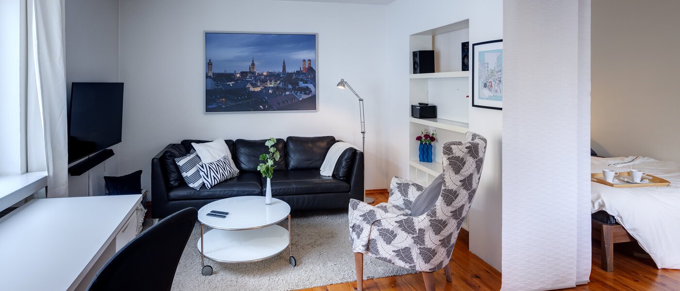 appartement München Lehel 04 pièce à vivre 8871