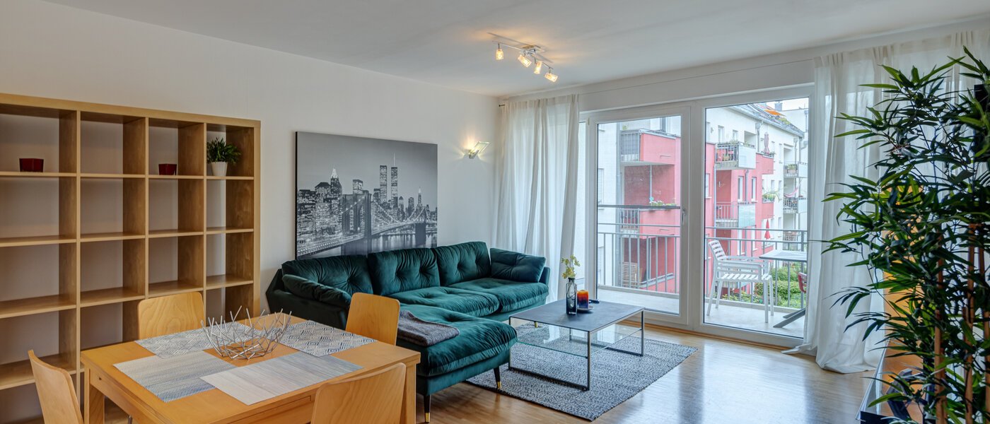 appartement München Obergiesing 01 salle de séjour 8891