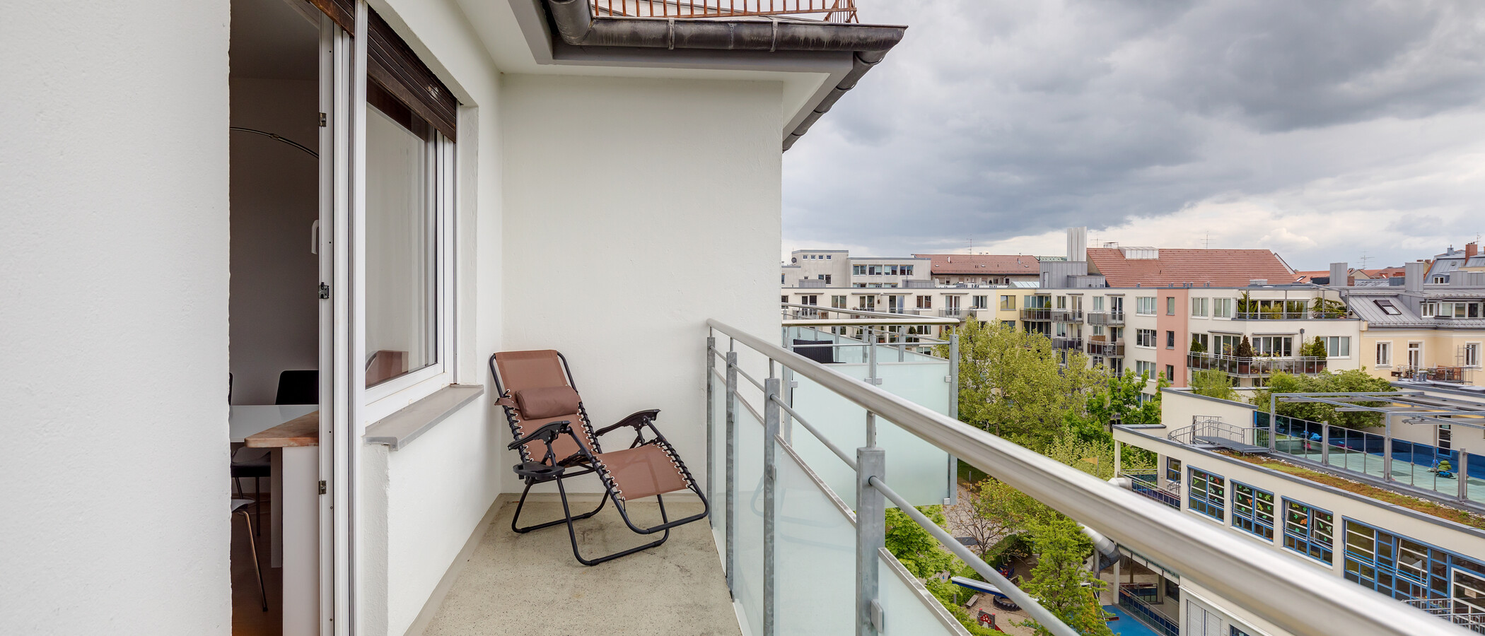 appartement München Maxvorstadt - Museumsviertel 01 balcon 8905