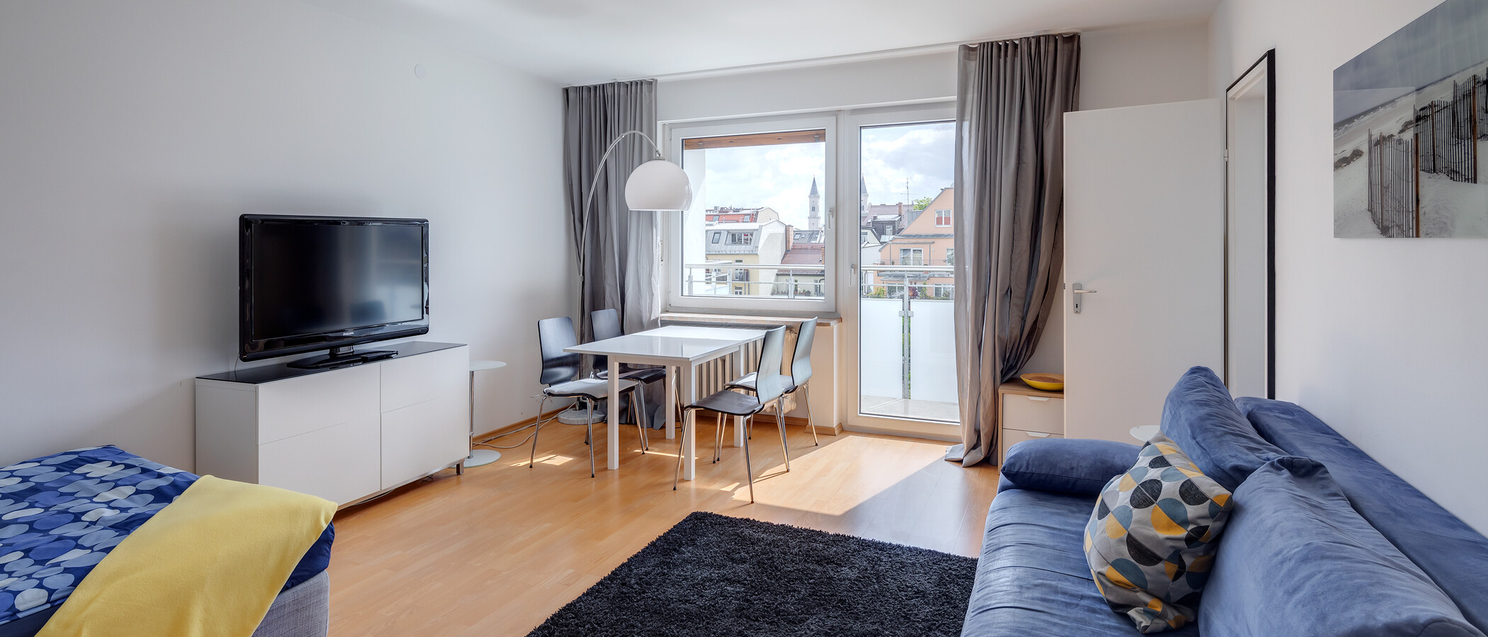 appartement München Maxvorstadt - Museumsviertel 01 pièce à vivre 8905