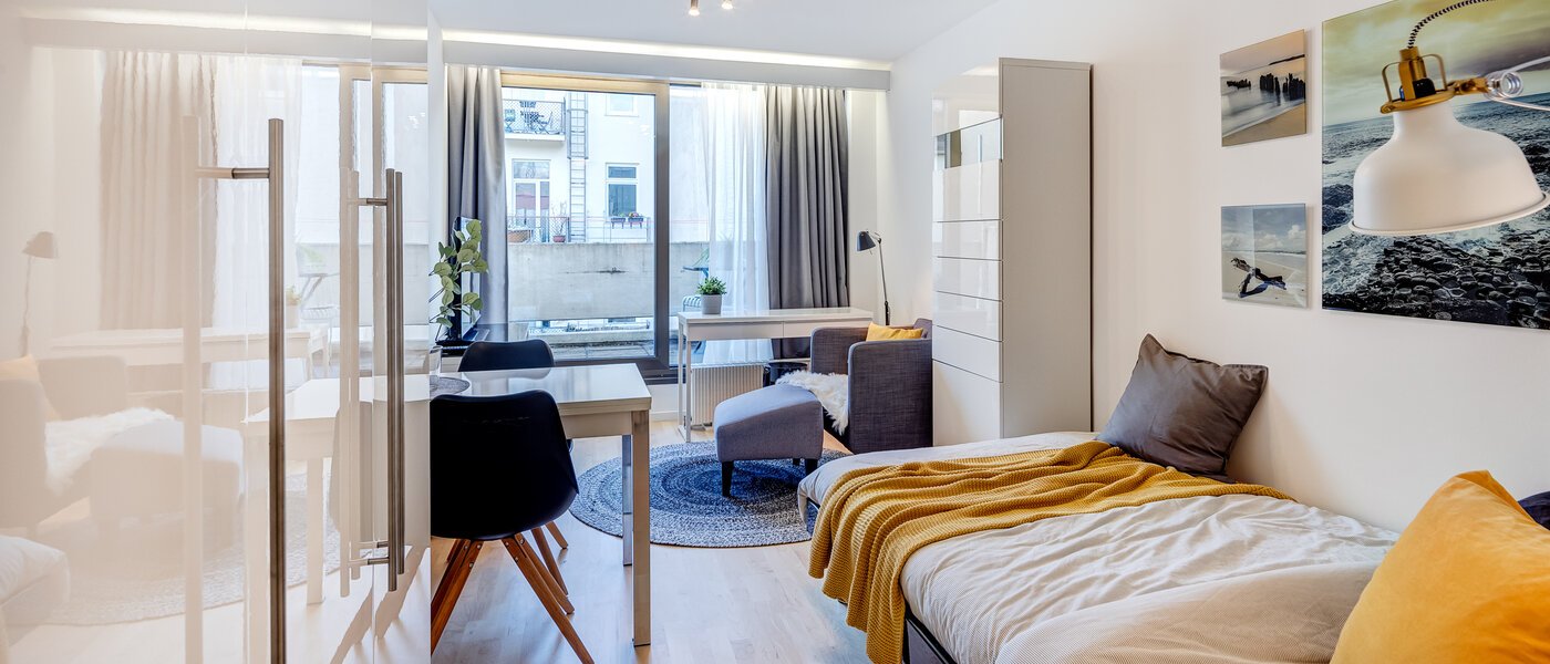 studio München Maxvorstadt - Universitätsviertel 01 pièce à vivre 8924