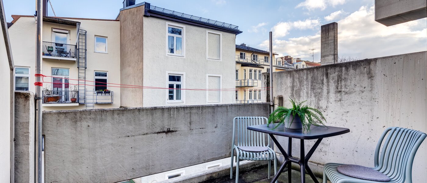studio München Maxvorstadt - Universitätsviertel 02 terrasse sur le toit 8924