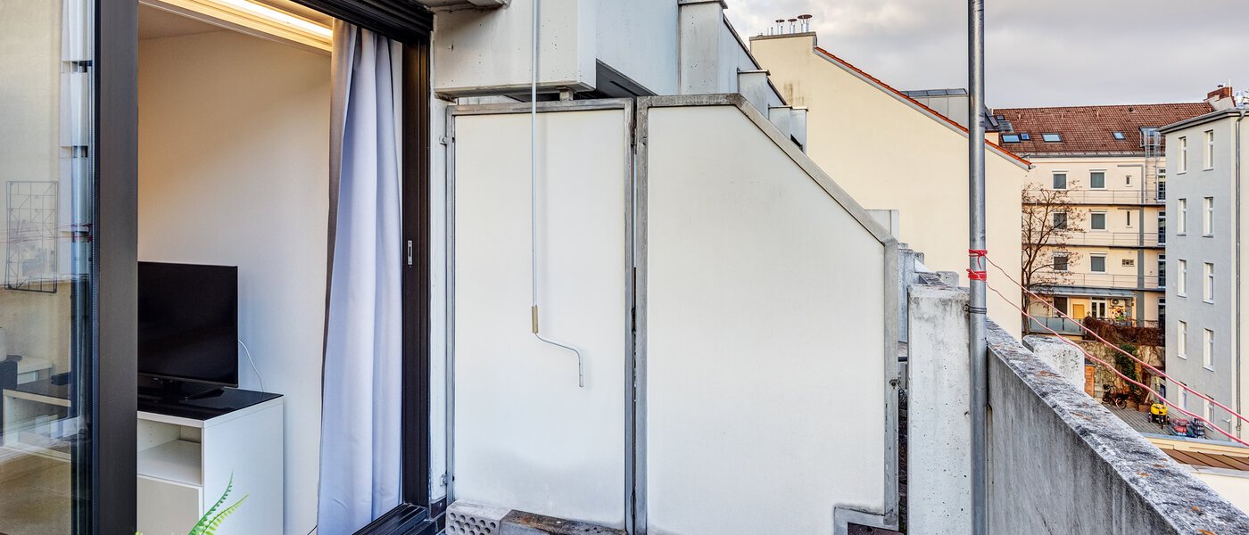 studio München Maxvorstadt - Universitätsviertel 03 terrasse sur le toit 8924