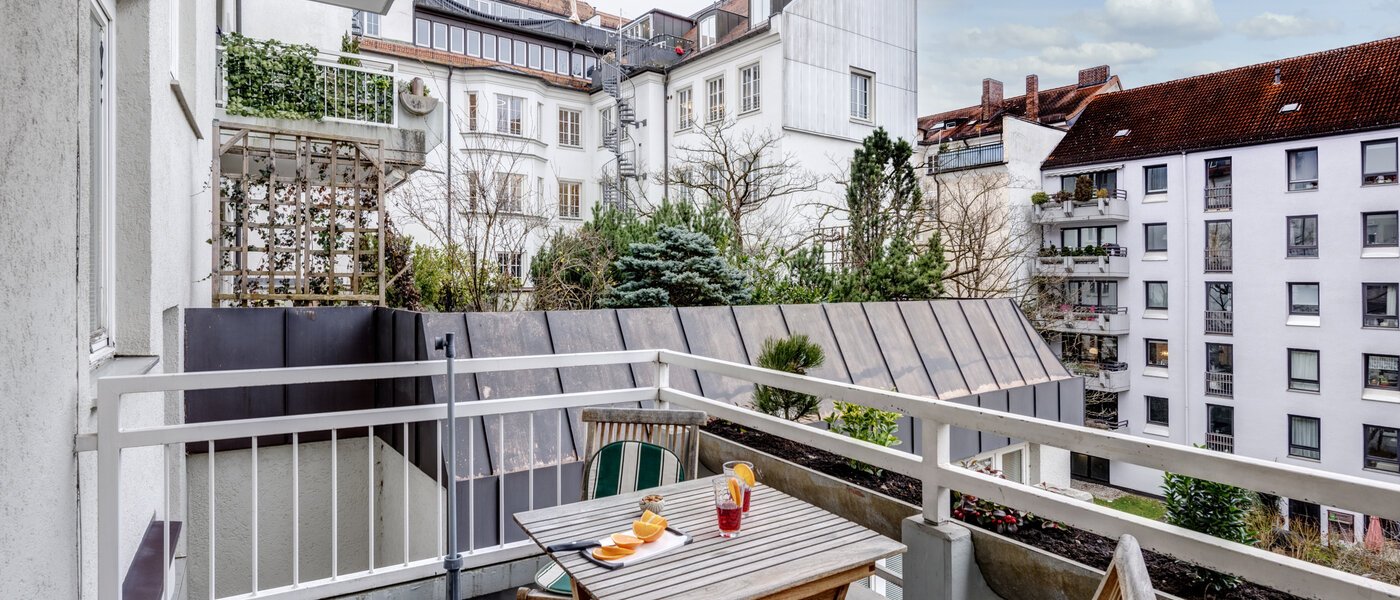 appartement München Lehel 03 balcon 8947