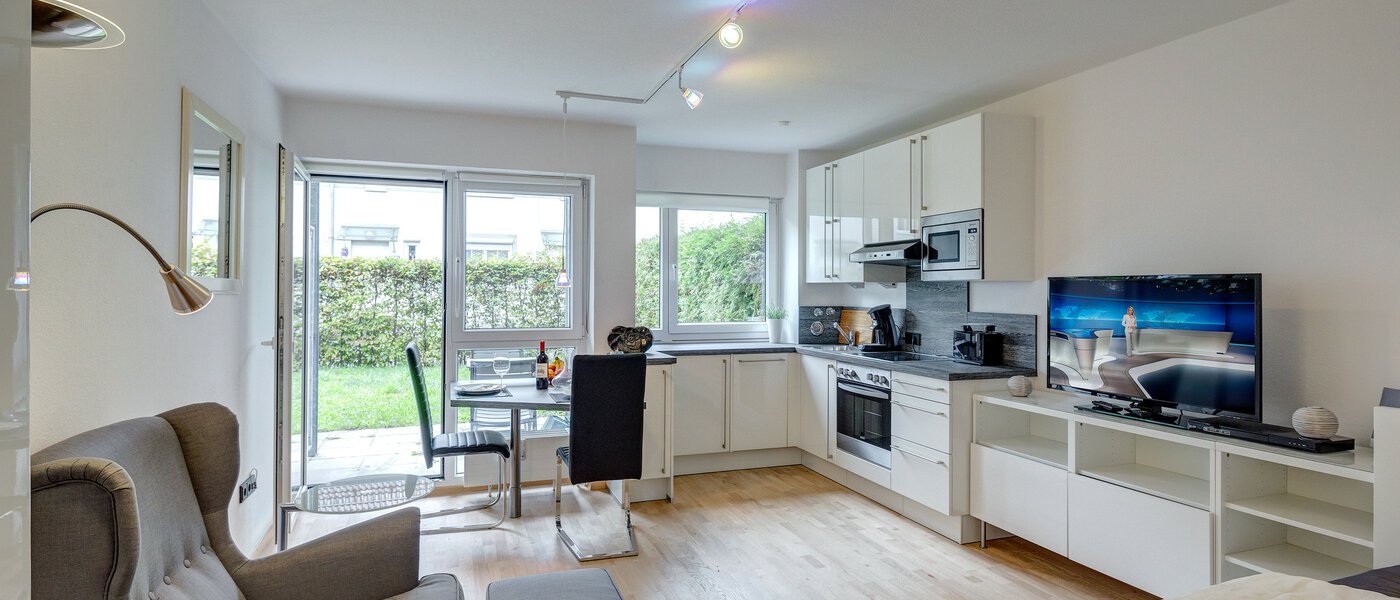 appartement avec jardin Neufahrn b. Freising 02 salon 8976