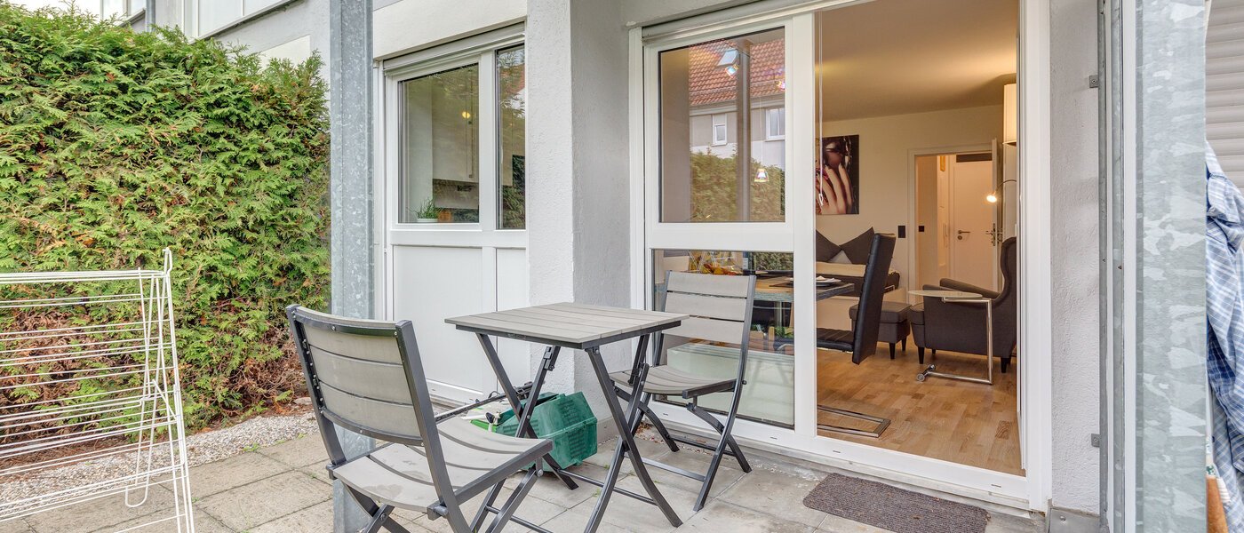 appartement avec jardin Neufahrn b. Freising 01 terrasse 8976