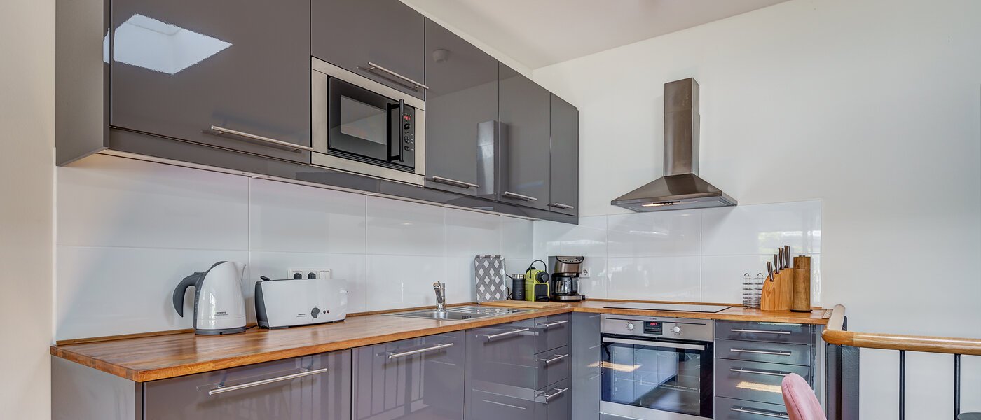 appartement avec terrasse sur le toit München Altstadt 01 cuisine 9009