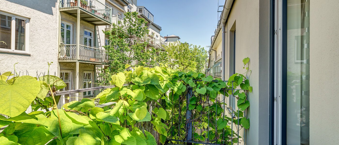 appartement avec terrasse sur le toit München Altstadt 02 balcon 9009