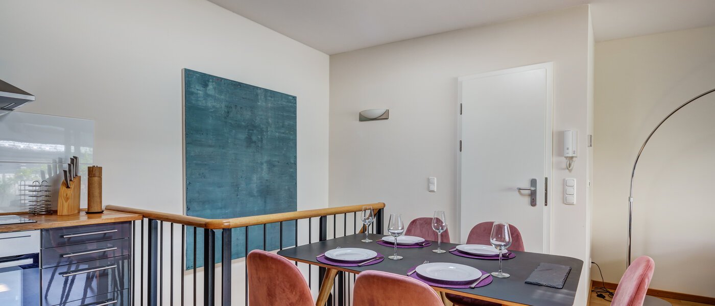 appartement avec terrasse sur le toit München Altstadt 05 pièce à vivre 9009