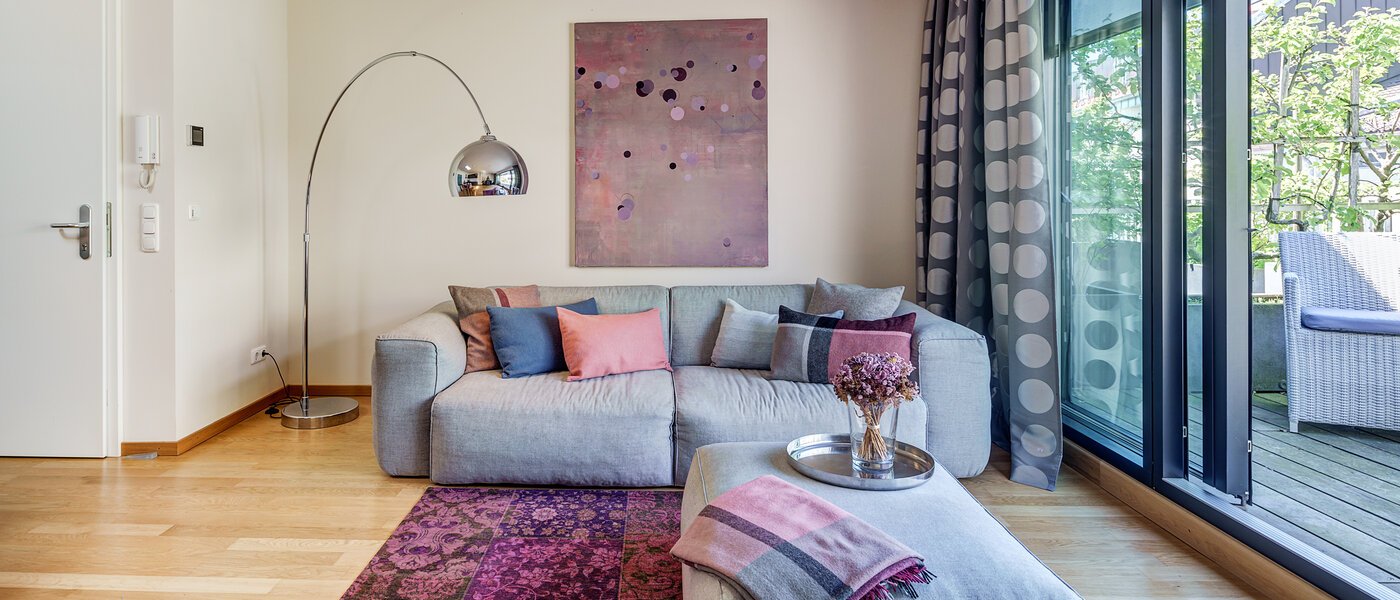 appartement avec terrasse sur le toit München Altstadt 06 pièce à vivre 9009