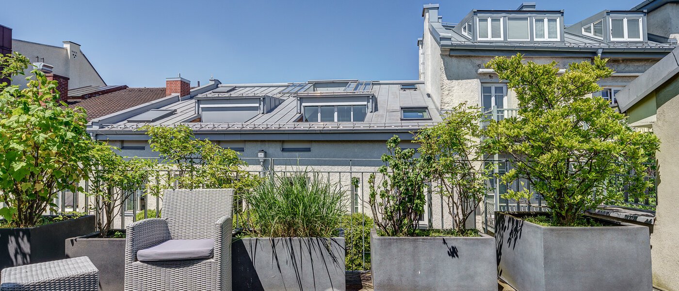 appartement avec terrasse sur le toit München Altstadt 02 terrasse sur le toit 9009