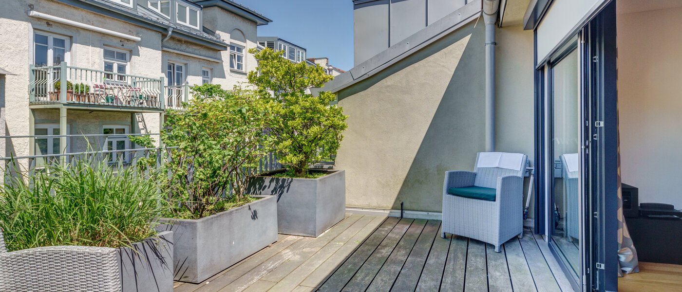 appartement avec terrasse sur le toit München Altstadt 03 terrasse sur le toit 9009