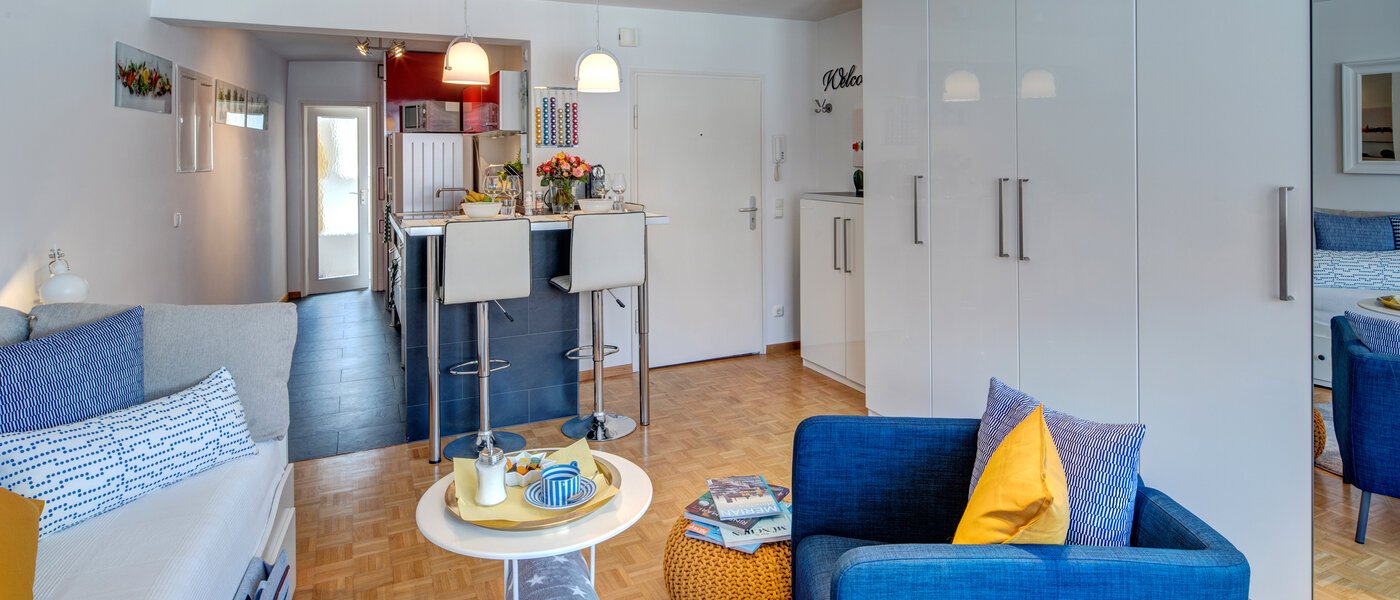 appartement München Lehel 04 pièce à vivre 9018