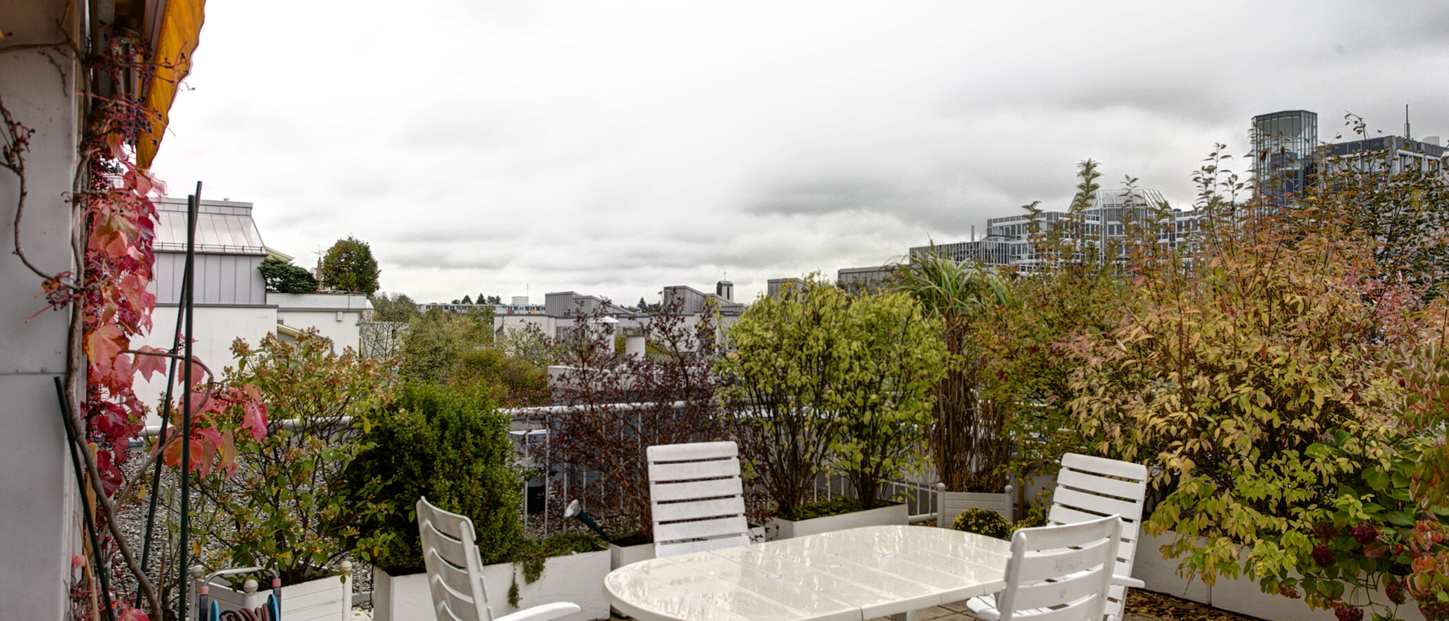 appartement avec terrasse sur le toit München Arabellapark 01 terrasse 9024