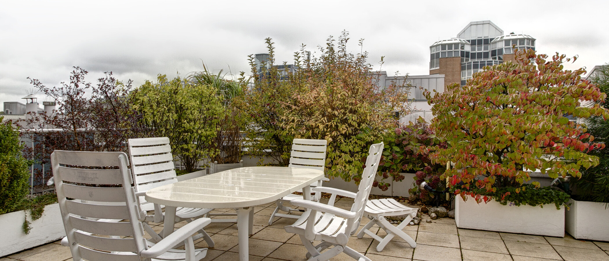 appartement avec terrasse sur le toit München Arabellapark 02 terrasse 9024