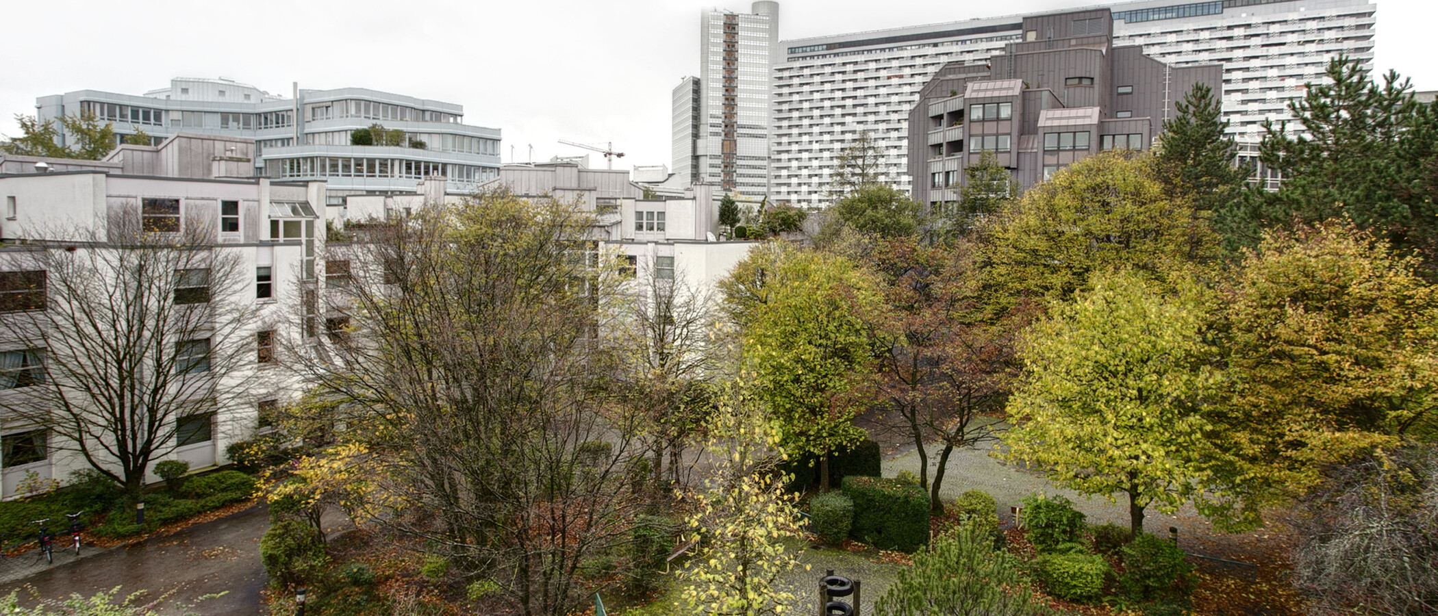appartement avec terrasse sur le toit München Arabellapark 03 vue 9024