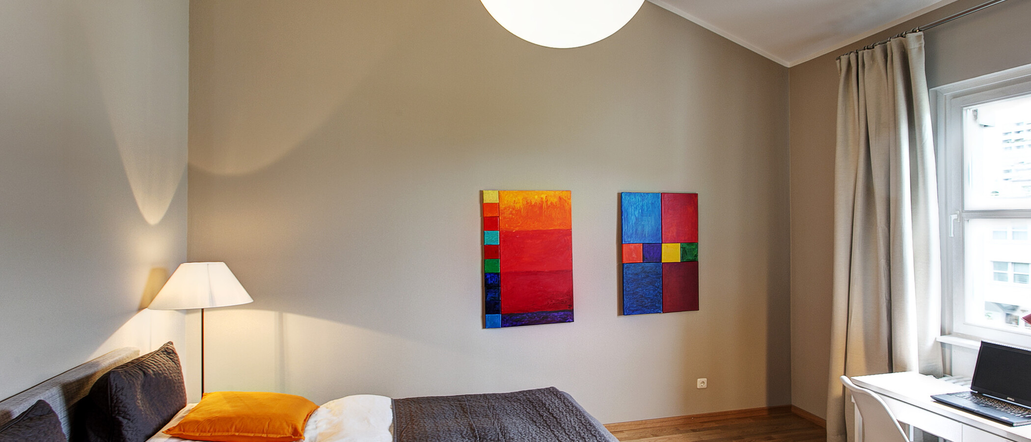 appartement avec terrasse sur le toit München Arabellapark 02 2ème ch. à coucher 9024
