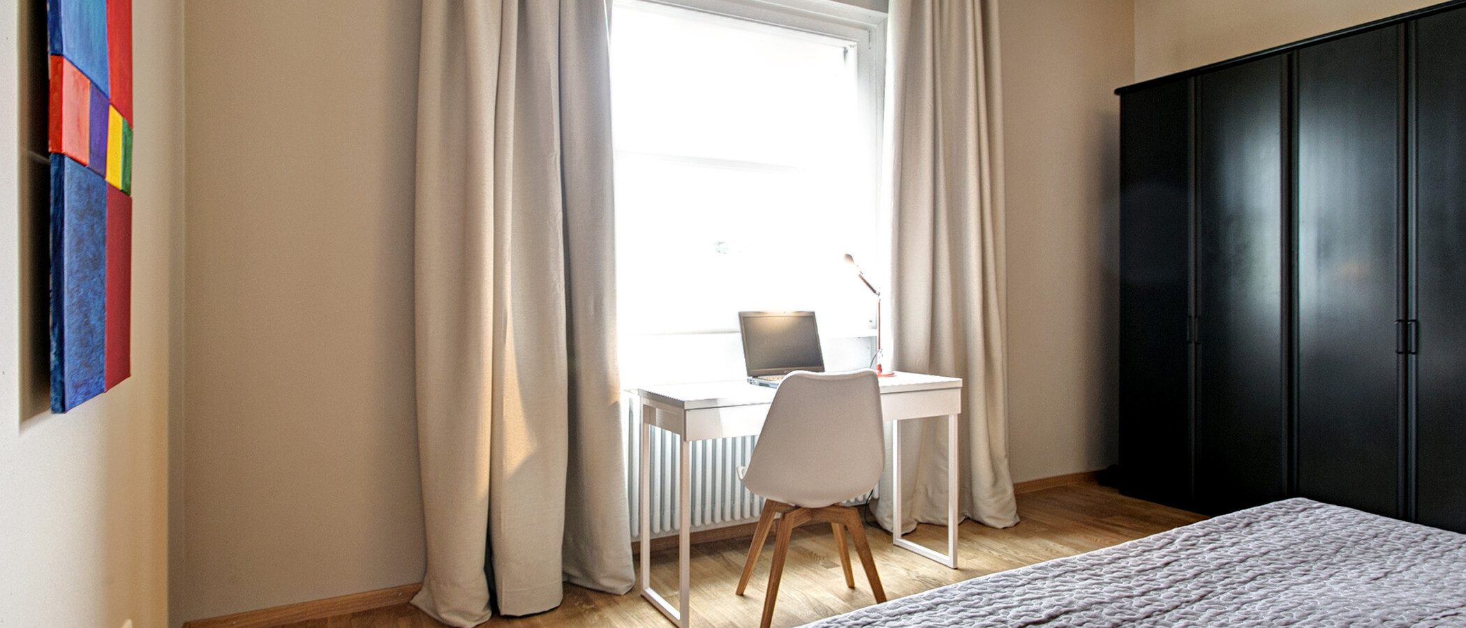 appartement avec terrasse sur le toit München Arabellapark 03 2ème ch. à coucher 9024