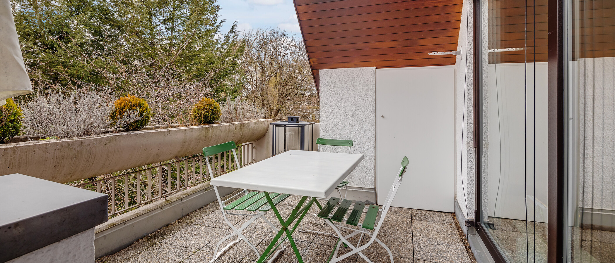 appartement München Nymphenburg-Gern 03 terrasse sur le toit 9046