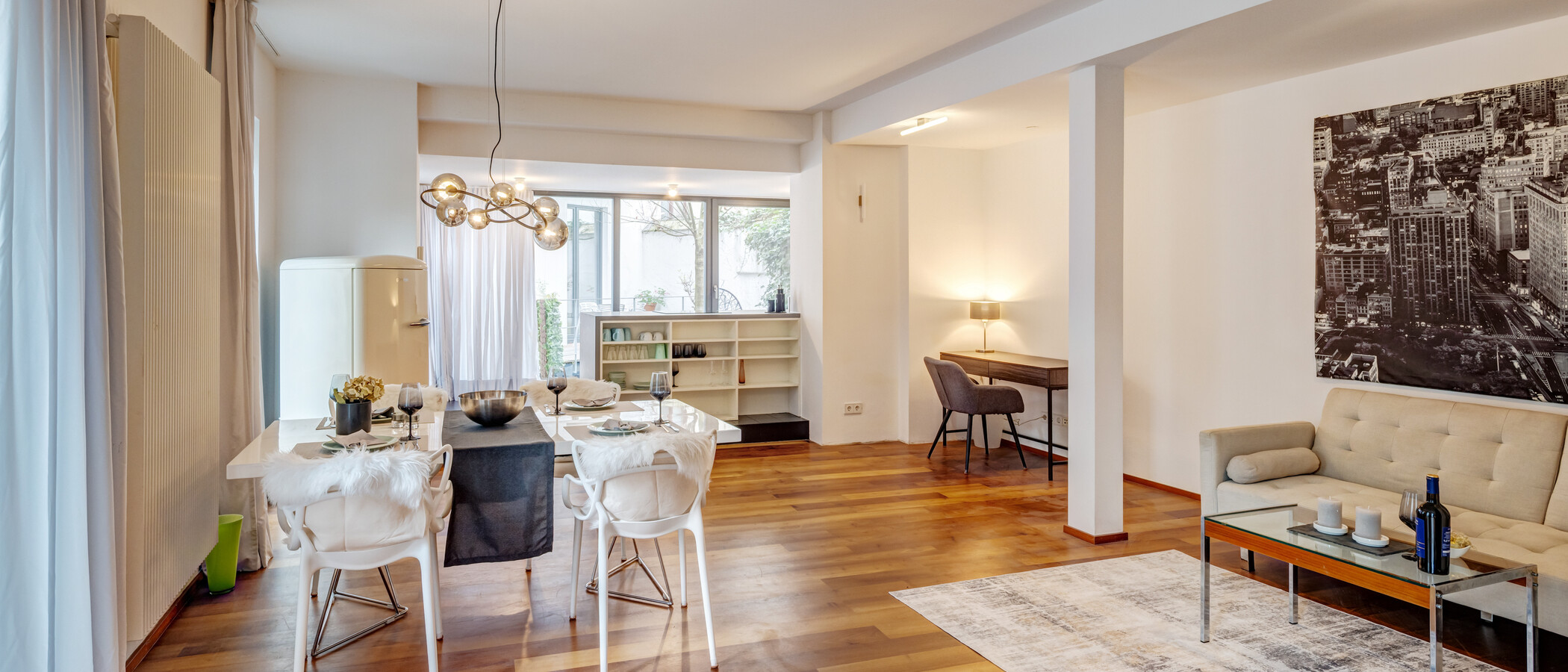 appartement München Sendling 03 pièce à vivre 9053