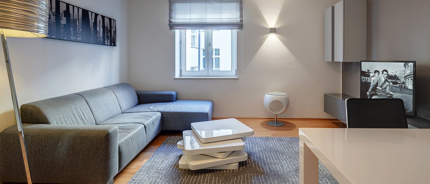 appartement München Schwabing-Nord (zw. Leopoldstraße & Englischen Garten) 02 salle de séjour 9063