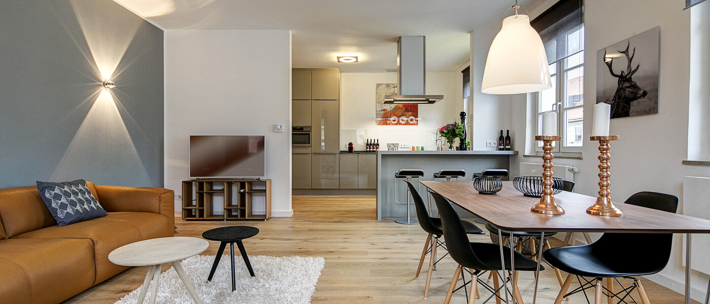 appartement München Maxvorstadt - Universitätsviertel 01 salon 9074